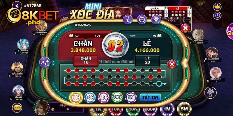 Hack game xóc đĩa